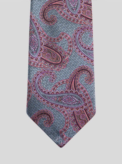 CORBATA DE SEDA PAISLEY JACQUARD