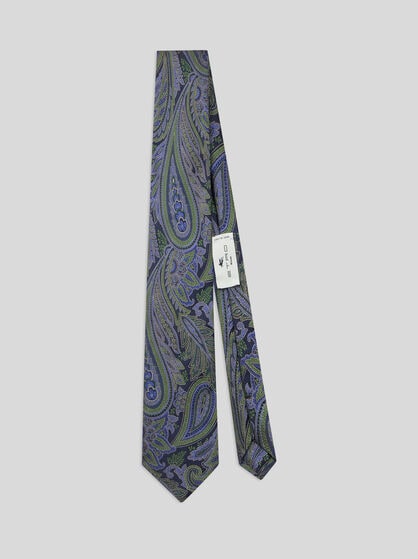 CORBATA DE SEDA PAISLEY JACQUARD