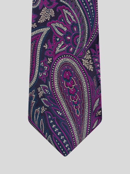 CORBATA DE SEDA PAISLEY JACQUARD