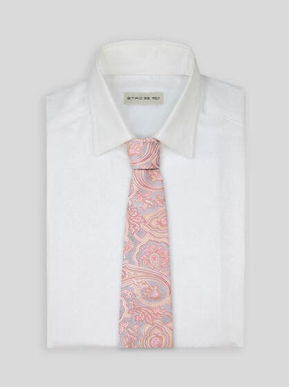 PAISLEY SILK JACQUARD TIE