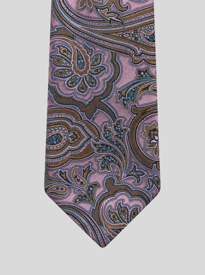 PAISLEY SILK JACQUARD TIE
