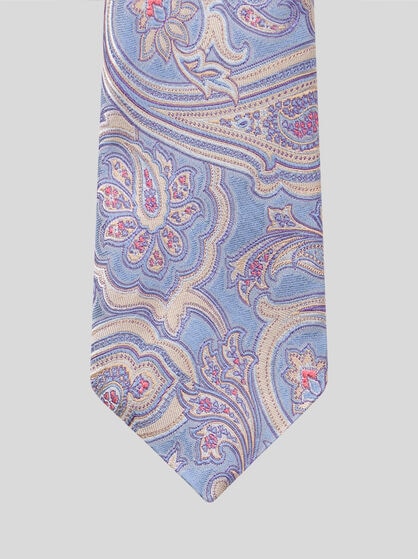 PAISLEY SILK JACQUARD TIE