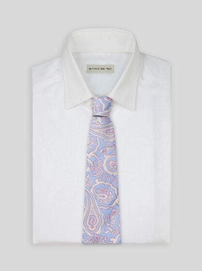 PAISLEY SILK JACQUARD TIE