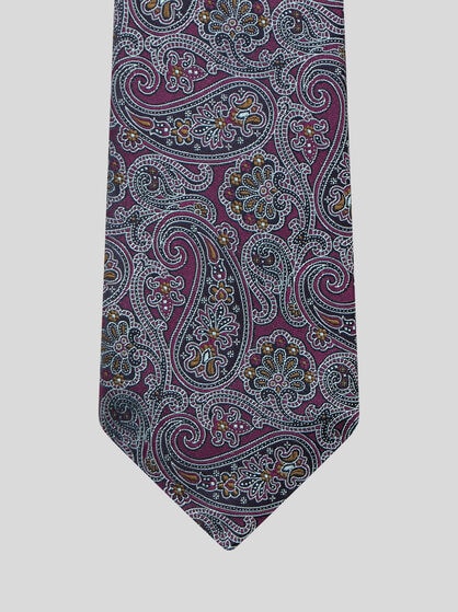 PAISLEY SILK JACQUARD TIE