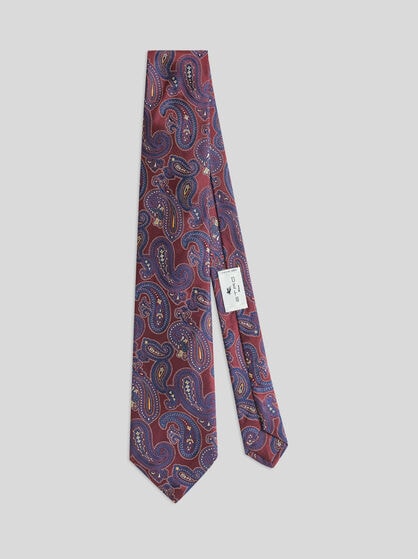PAISLEY SILK JACQUARD TIE