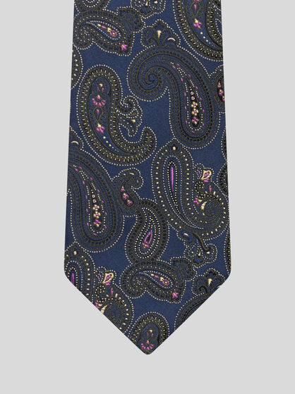 PAISLEY SILK JACQUARD TIE