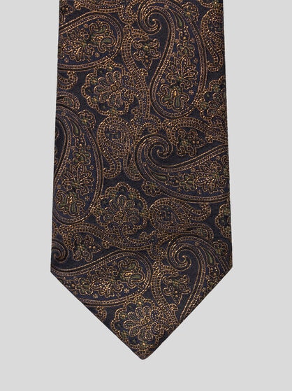 FLORAL PAISLEY SILK TIE