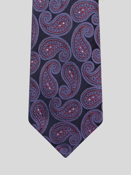 CORBATA DE SEDA PAISLEY JACQUARD