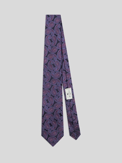CORBATA DE SEDA PAISLEY JACQUARD