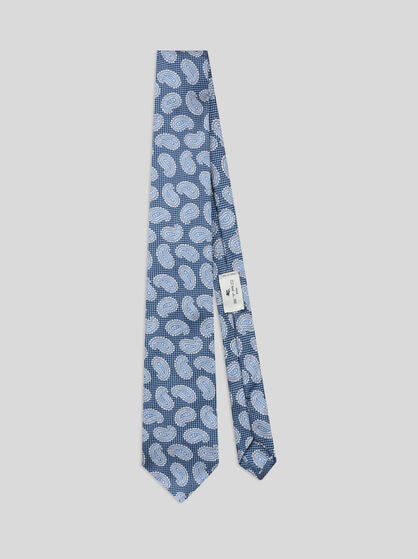PAISLEY SILK JACQUARD TIE