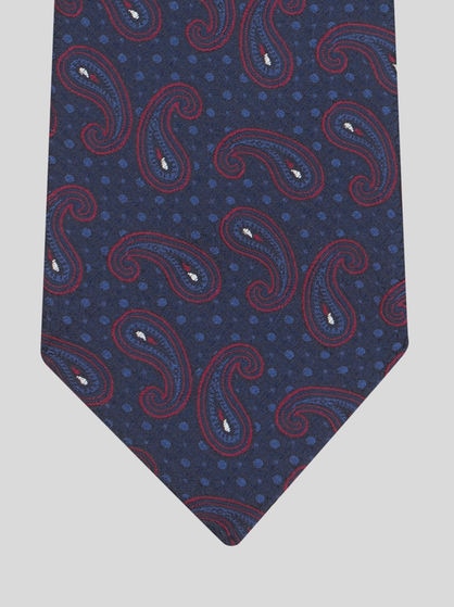 CORBATA DE SEDA PAISLEY JACQUARD