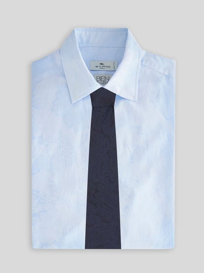 PAISLEY SILK JACQUARD TIE