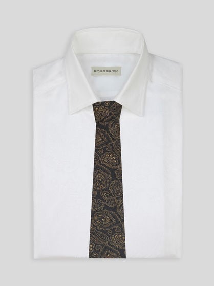 PAISLEY SILK TIE
