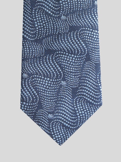 PRINTED SILK TIE