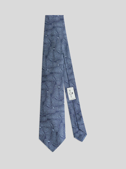 PRINTED SILK TIE