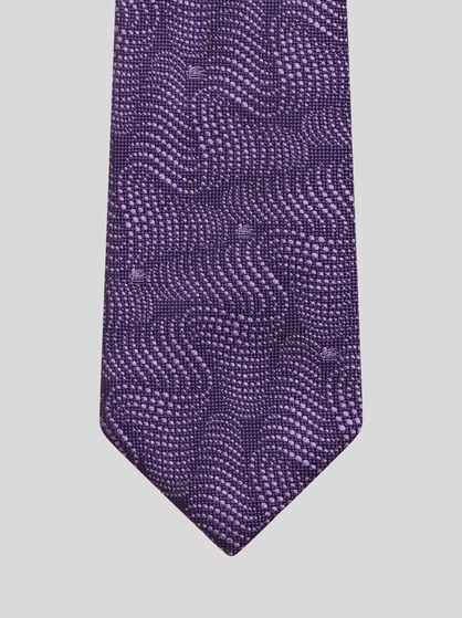 PRINTED SILK TIE