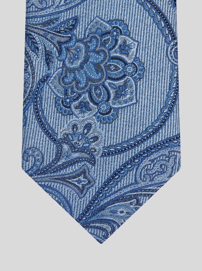 PATCHWORK SILK TIE