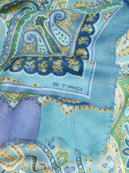 PAISLEY-DESIGN SCARF