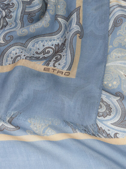 BUFANDA PAISLEY DE CACHEMIRA