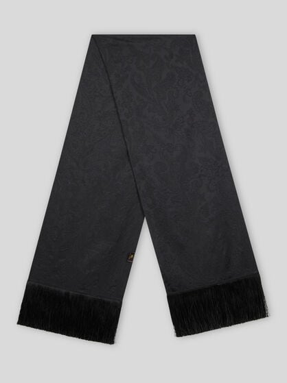 FRINGED PAISLEY SCARF