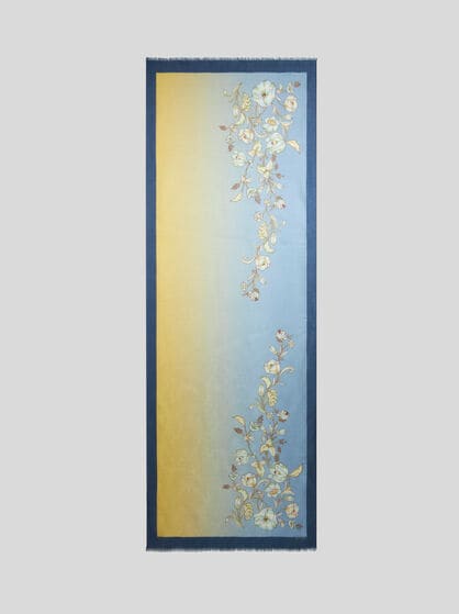 ÉCHARPE À MOTIF FLORAL