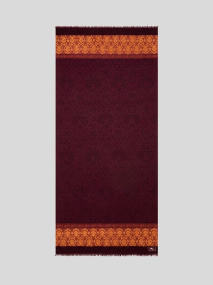 WOOL-BLEND JACQUARD SCARF