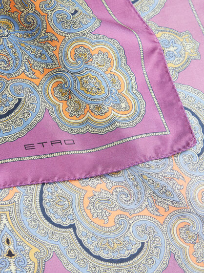 FLORAL SILK POCKET SQUARE