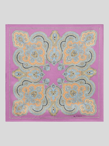 FLORAL SILK POCKET SQUARE