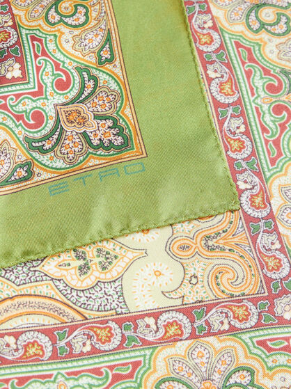 PAÑUELO DE BOLSILLO DE SEDA PAISLEY