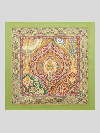 PAÑUELO DE BOLSILLO DE SEDA PAISLEY
