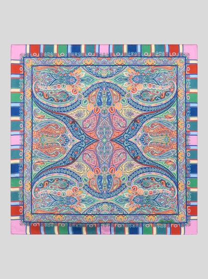 FLORAL SILK POCKET SQUARE