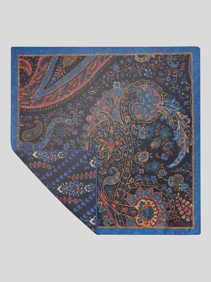 FLORAL PAISLEY POCKET SQUARE