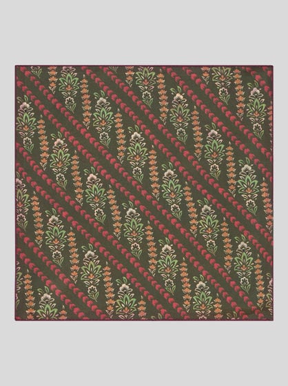 FLORAL PAISLEY POCKET SQUARE