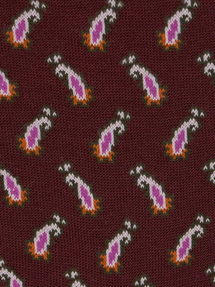 MICRO PAISLEY JACQUARD SOCKS