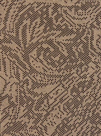 LEAFY JACQUARD SOCKS