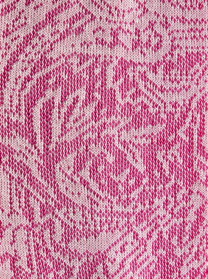 LEAFY JACQUARD SOCKS