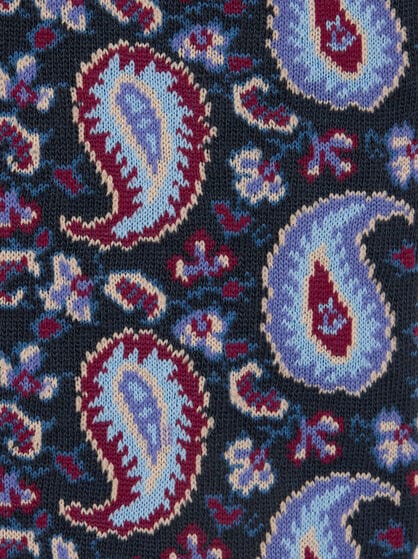 PAISLEY JACQUARD SOCKS