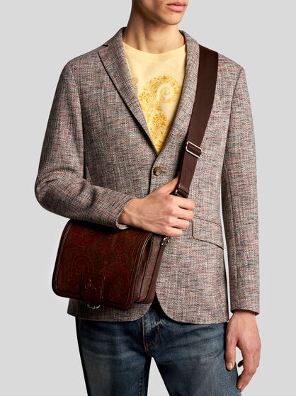 BORSA A TRACOLLA PICCOLA ETRO ESSENTIAL IN ARNICA