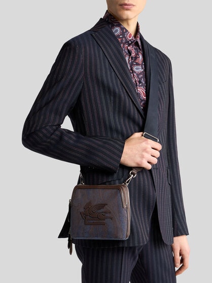 ETRO ESSENTIAL JACQUARD CROSSBODY BAG