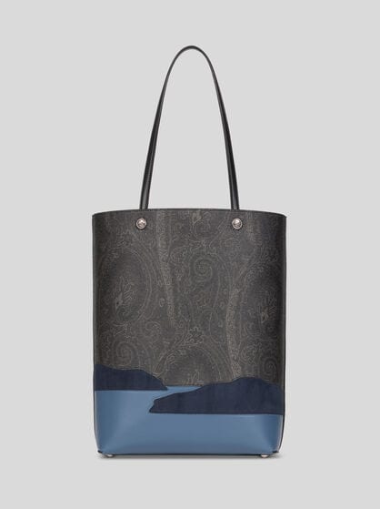 ARNICA TOTE BAG WITH LANDSCAPE DESIGN