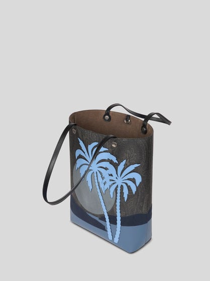 ARNICA TOTE BAG WITH LANDSCAPE DESIGN