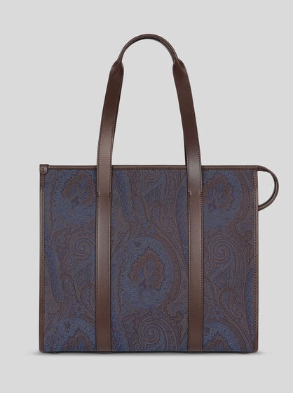 ETRO ESSENTIAL JACQUARD TOTE BAG