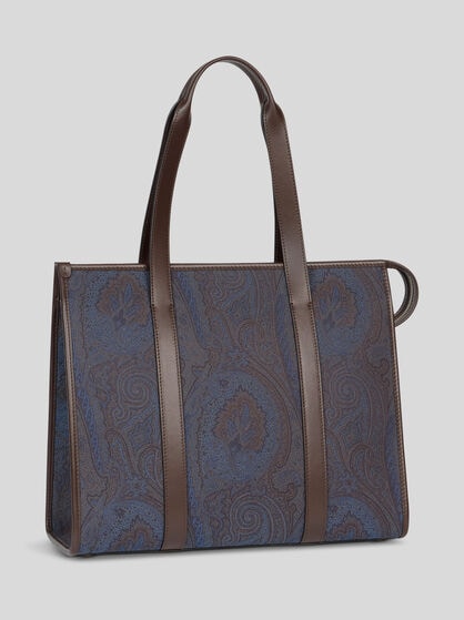 ETRO ESSENTIAL JACQUARD TOTE BAG