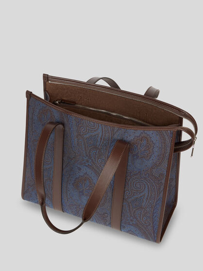 ETRO ESSENTIAL JACQUARD TOTE BAG