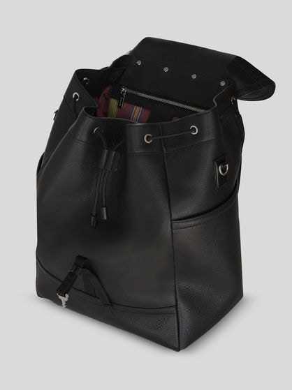 LARGE LEATHER BACKPACK