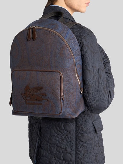 ETRO ESSENTIAL JACQUARD BACKPACK
