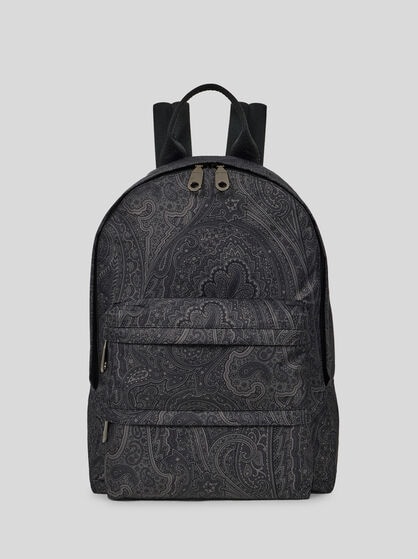NYLON BACKPACK WITH ARNICA MOTIF