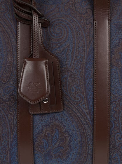 ETRO ESSENTIAL JACQUARD TRAVEL BAG