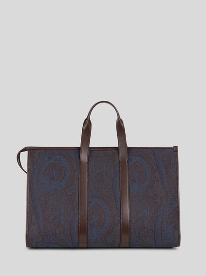 ETRO ESSENTIAL JACQUARD TRAVEL BAG