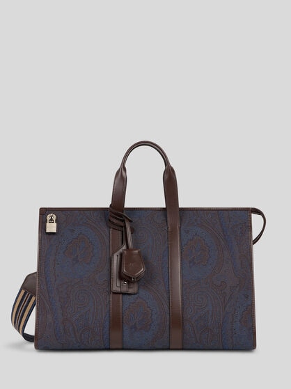 ETRO ESSENTIAL JACQUARD TRAVEL BAG